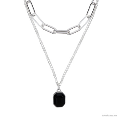 Колье Fiore Luna, Black, LN6099 S